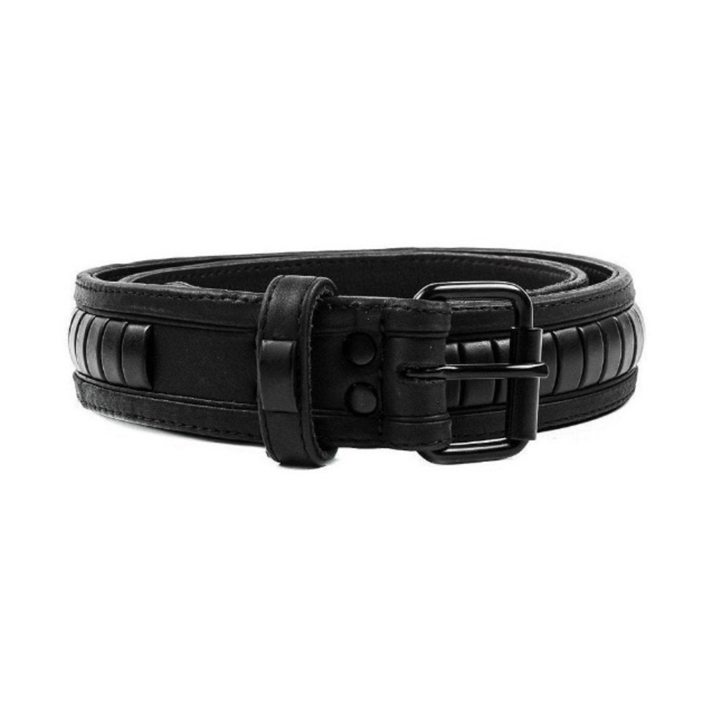 Jungle Tribe Nu-Metal Leather Belt